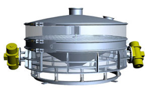 przesiewacz niskoprofilowy, sito wibracyjne, amkco, prodoreko, separator