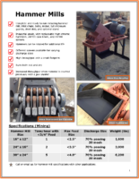 Hammer Mill Brochure